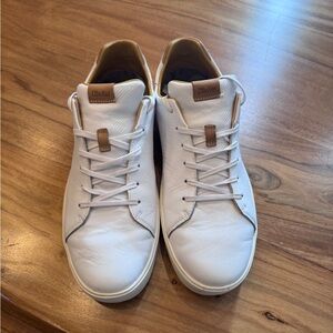 OluKai White Leather Sneakers